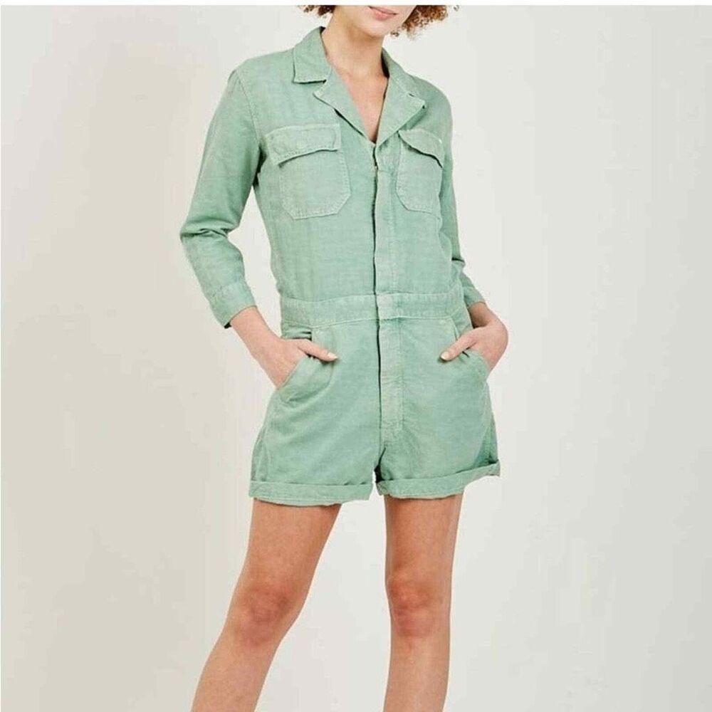 Mother The Fixer Short Girl, Boy etc green women's size XS